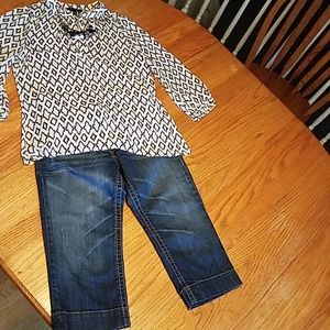 Kut from the Kloth jean capris size 10